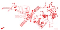 VOOR ARTIKELEN / LAGER VOORARM voor Honda CR-V HYBRID 2.0 BASE 5 deuren CVT elektronische versnellingsbak 2019