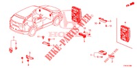 BEDIENING VAN DE MODULE UNITLICHAAMSREGELING voor Honda CR-V HYBRID 2.0 MID 5 deuren CVT elektronische versnellingsbak 2019