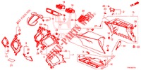 INSTRUMENTEN AFWERKING (COTE DE PASSAGER) (LH) voor Honda CR-V HYBRID 2.0 MID 5 deuren CVT elektronische versnellingsbak 2019
