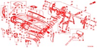 INSTRUMENTEN PANEEL BOVEN (LH) voor Honda CR-V HYBRID 2.0 MID 5 deuren CVT elektronische versnellingsbak 2019
