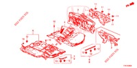 VLOERMAT/ISOLATOR  voor Honda CR-V HYBRID 2.0 MID 5 deuren CVT elektronische versnellingsbak 2019