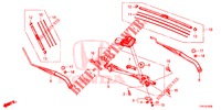 VOOR RUITESPROEIER (LH) voor Honda CR-V HYBRID 2.0 MID 5 deuren CVT elektronische versnellingsbak 2019