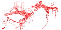VOOR SUB FRAME/ACHTER BALK  voor Honda CR-V HYBRID 2.0 MID 5 deuren CVT elektronische versnellingsbak 2019