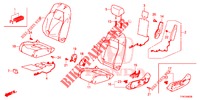 VOOR ZITTING/VEILIGHEIDSRIEMEN (G.) voor Honda CR-V HYBRID 2.0 MID 5 deuren CVT elektronische versnellingsbak 2019