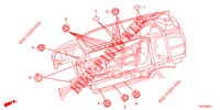 DOORVOERTULLE (INFERIEUR) voor Honda CR-V HYBRID 2.0 TOP 5 deuren CVT elektronische versnellingsbak 2019
