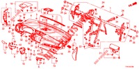 INSTRUMENTEN PANEEL BOVEN (LH) voor Honda CR-V HYBRID 2.0 TOP 5 deuren CVT elektronische versnellingsbak 2019