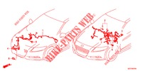BEDRADINGSBUNDEL (3) (LH) voor Honda CR-Z IMA BASE 3 deuren 6-versnellings handgeschakelde versnellingsbak 2012