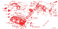 INSTRUMENTEN PANEEL BOVEN (LH) voor Honda CR-Z IMA BASE 3 deuren 6-versnellings handgeschakelde versnellingsbak 2012