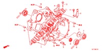 KOPPELING BEHUIZING  voor Honda CR-Z IMA BASE 3 deuren 6-versnellings handgeschakelde versnellingsbak 2012