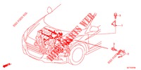 MOTOR DRAAD BUNDEL STANG(1.7L)(RH)  voor Honda CR-Z IMA BASE 3 deuren 6-versnellings handgeschakelde versnellingsbak 2012