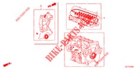 PAKKINGPAKKET/ VERSNELLINGSBAKSAMENSTEL  voor Honda CR-Z IMA BASE 3 deuren 6-versnellings handgeschakelde versnellingsbak 2012