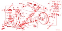 REM HOOFDCILINDER/HOOFDSPANNING (LH) voor Honda CR-Z IMA BASE 3 deuren 6-versnellings handgeschakelde versnellingsbak 2012