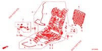 V. ZITTING COMPONENTEN (D.) (SIEGE REGLAGE MANUEL) voor Honda CR-Z IMA BASE 3 deuren 6-versnellings handgeschakelde versnellingsbak 2012