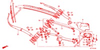 VOOR RUITESPROEIER (LH) voor Honda CR-Z IMA BASE 3 deuren 6-versnellings handgeschakelde versnellingsbak 2012