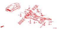 VOOR SUB FRAME  voor Honda CR-Z IMA BASE 3 deuren 6-versnellings handgeschakelde versnellingsbak 2012