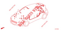 BEDRADINGSBUNDEL (1) (LH) voor Honda CR-Z IMA THIS IS 3 deuren 6-versnellings handgeschakelde versnellingsbak 2012