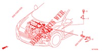 MOTOR DRAAD BUNDEL STANG(1.7L)(RH)  voor Honda CR-Z IMA THIS IS 3 deuren 6-versnellings handgeschakelde versnellingsbak 2012