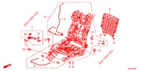 V. ZITTING COMPONENTEN (D.) (SIEGE REGLAGE MANUEL) voor Honda CR-Z IMA THIS IS 3 deuren 6-versnellings handgeschakelde versnellingsbak 2012