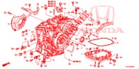 DEKSEL VAN DE VERSNELLINGSBAK voor Honda HR-V 1.5 EXCLUSIVE 5 deuren CVT versnellingsbak 2016