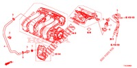 ONTLUCHTER PIJP (1.5L) (KE/KG) voor Honda HR-V 1.5 EXCLUSIVE 5 deuren CVT versnellingsbak 2016