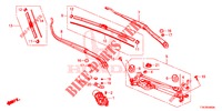 VOOR RUITESPROEIER (LH) voor Honda HR-V 1.5 EXCLUSIVE 5 deuren CVT versnellingsbak 2016