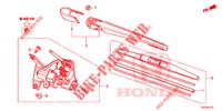 ACHTER RUITEWISSER  voor Honda HR-V DIESEL 1.6 EXCLUSIVE 5 deuren 6-versnellings handgeschakelde versnellingsbak 2016