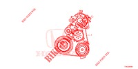 ALTERNATOR RIEM (DIESEL) voor Honda HR-V DIESEL 1.6 EXCLUSIVE 5 deuren 6-versnellings handgeschakelde versnellingsbak 2016