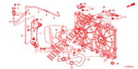 RADIATOR SLANG/RESERVETANK (DIESEL) voor Honda HR-V DIESEL 1.6 EXCLUSIVE 5 deuren 6-versnellings handgeschakelde versnellingsbak 2016