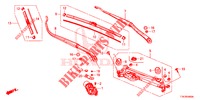 VOOR RUITESPROEIER (LH) voor Honda HR-V DIESEL 1.6 EXCLUSIVE 5 deuren 6-versnellings handgeschakelde versnellingsbak 2016