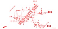 WATERSLANG/VERWARMING KANAAL (DIESEL) voor Honda HR-V DIESEL 1.6 EXCLUSIVE 5 deuren 6-versnellings handgeschakelde versnellingsbak 2016