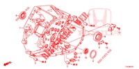 KOPPELING BEHUIZING (DIESEL) voor Honda HR-V DIESEL 1.6 EXECUTIVE 5 deuren 6-versnellings handgeschakelde versnellingsbak 2016