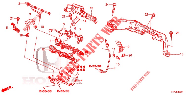 BRANDSTOF RAIL/HOGE DRUK POMP (DIESEL) voor Honda HR-V DIESEL 1.6 EXECUTIVE 5 deuren 6-versnellings handgeschakelde versnellingsbak 2016