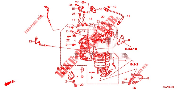 KOPPEL CONVERTER (DIESEL) voor Honda HR-V DIESEL 1.6 EXECUTIVE 5 deuren 6-versnellings handgeschakelde versnellingsbak 2016