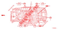 DOORVOERTULLE (INFERIEUR) voor Honda HR-V 1.5 EXCLUSIVE 5 deuren 6-versnellings handgeschakelde versnellingsbak 2017