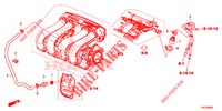 ONTLUCHTER PIJP (1.5L) (KE/KG) voor Honda HR-V 1.5 EXCLUSIVE 5 deuren 6-versnellings handgeschakelde versnellingsbak 2017