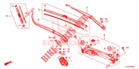 VOOR RUITESPROEIER (LH) voor Honda HR-V 1.5 EXCLUSIVE 5 deuren 6-versnellings handgeschakelde versnellingsbak 2017
