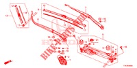 VOOR RUITESPROEIER (LH) voor Honda HR-V 1.5 EXECUTIVE 5 deuren 6-versnellings handgeschakelde versnellingsbak 2017