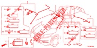 BEDRADINGSBUNDEL (LH) (5) voor Honda HR-V DIESEL 1.6 EXCLUSIVE 5 deuren 6-versnellings handgeschakelde versnellingsbak 2017