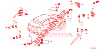 PARKEERSENSOR  voor Honda HR-V DIESEL 1.6 EXECUTIVE 5 deuren 6-versnellings handgeschakelde versnellingsbak 2017