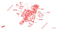 TURBOLADER SYSTEEM (DIESEL) voor Honda HR-V DIESEL 1.6 EXECUTIVE 5 deuren 6-versnellings handgeschakelde versnellingsbak 2017