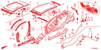 BUITEN PANELEN/ACHTER PANEEL  voor Honda HR-V 1.5 EXCLUSIVE 5 deuren 6-versnellings handgeschakelde versnellingsbak 2018