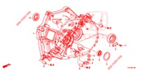 KOPPELING BEHUIZING (1.5L) voor Honda HR-V 1.5 EXCLUSIVE 5 deuren 6-versnellings handgeschakelde versnellingsbak 2018