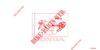 SLEUTEL CILINDER SET (LH) (INTELLIGENT) voor Honda HR-V 1.5 EXCLUSIVE 5 deuren 6-versnellings handgeschakelde versnellingsbak 2018