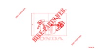 SLEUTEL CILINDER SET (LH) (INTELLIGENT) voor Honda HR-V 1.5 EXCLUSIVE 5 deuren CVT versnellingsbak 2018