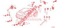 PARKEERSENSOR  voor Honda HR-V 1.5 EXECUTIVE 5 deuren 6-versnellings handgeschakelde versnellingsbak 2018