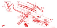 VOOR RUITESPROEIER (LH) voor Honda HR-V 1.5 EXECUTIVE 5 deuren 6-versnellings handgeschakelde versnellingsbak 2018