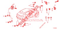 PARKEERSENSOR  voor Honda HR-V 1.5 EXECUTIVE 5 deuren CVT versnellingsbak 2018