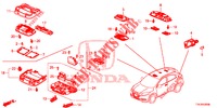 INTERIEUR VERLICHTING  voor Honda HR-V DIESEL 1.6 COMFORT 5 deuren 6-versnellings handgeschakelde versnellingsbak 2018