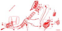 ACHTER PORTIER SLOTEN/BUITEN HENDEL  voor Honda HR-V DIESEL 1.6 EXCLUSIVE 5 deuren 6-versnellings handgeschakelde versnellingsbak 2018