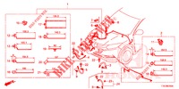 BEDRADINGSBUNDEL (LH) (1) voor Honda HR-V DIESEL 1.6 EXCLUSIVE 5 deuren 6-versnellings handgeschakelde versnellingsbak 2018
